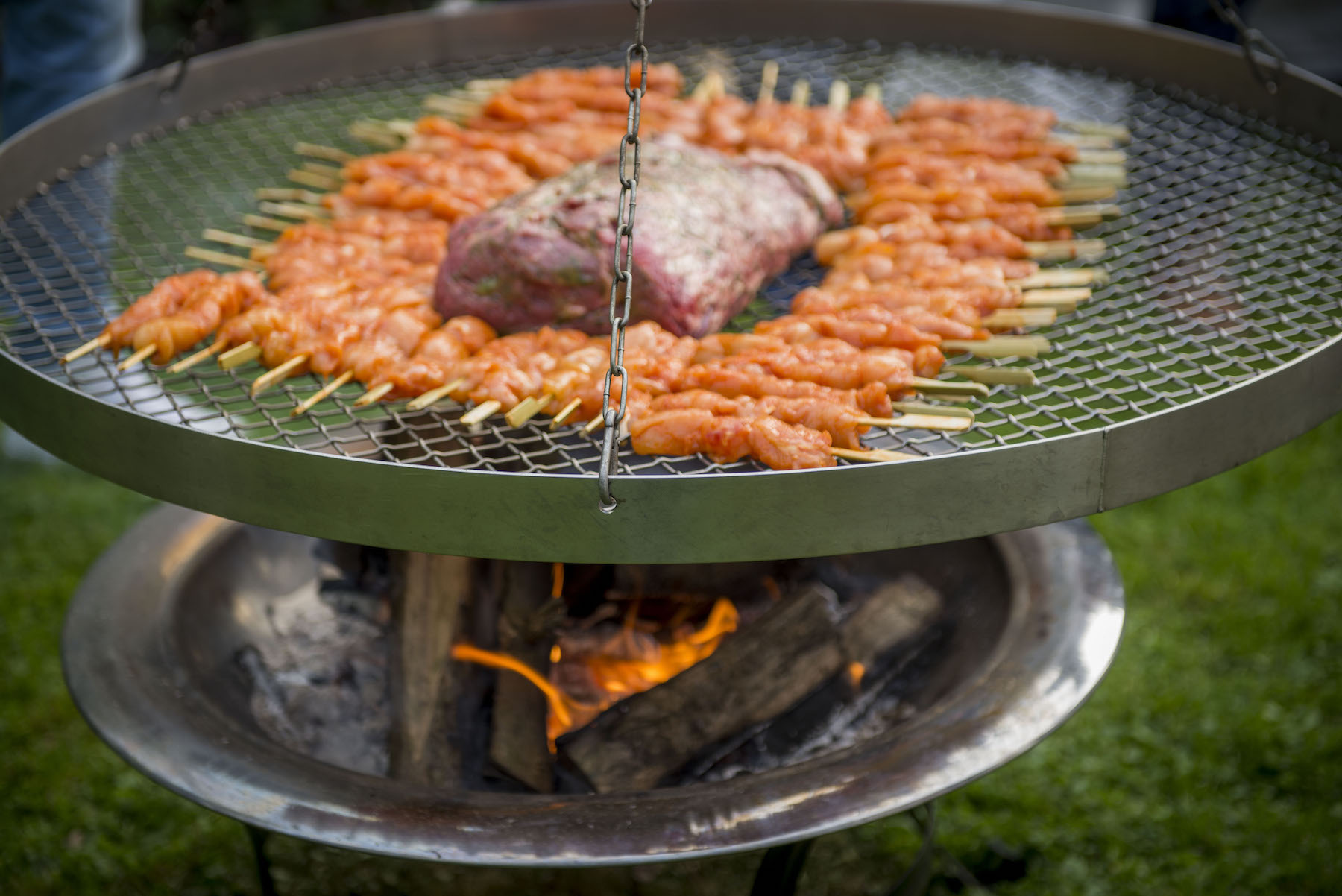 BBQ service op locatie Frank van Steeg